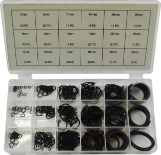 GRIP - SNAP RINGS - 300 PCE